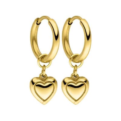 Victorious Dames Oorbellen Goud – Hart – 2CM