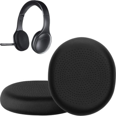 kwmobile 2x oorkussens geschikt voor Logitech H800 - Earpads voor koptelefoon in zwart