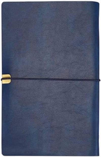 Herbruikbaar Notitieboek van PU Leer, A5/A6/B5 Formaat, 100 Pagina's, 6 Gaten, Losse Bladen, Ideaal voor Notities en Plannen