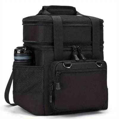 Nivard Koeltas - Koelbox - Koelelementen - Coolbox - Auto - Lunchtas - Strand - Zwart
