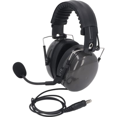 Tweewegradio Koptelefoon Geluidsreducerende Militaire Jachtkoptelefoon met Push To Talk K-connector