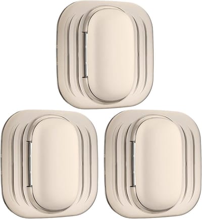 Deur muurbeschermer - Wandschildkussen stopper - Muren beschermen - Schokabsorberend rubber - 5 x 5 x 1 cm - Kaki