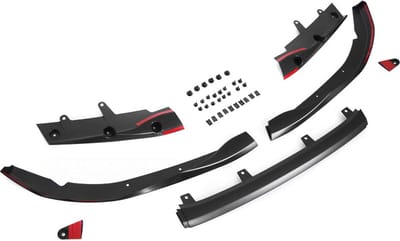 Voorspoiler - BMW G22 G23 vanaf 2020 - performance - mat zwart