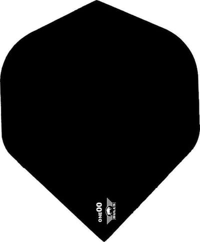 Bull's One00 - Black Plain - Dart Flights