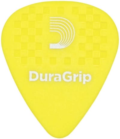 D'Addario 7DYL3-10 DuraGrip Guitar Picks voor elektrische gitaar, Light/Medium (10 x)
