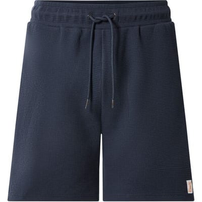 ESMARA MEN Heren sweatshorts met wafelstructuur (Marineblauw, S)