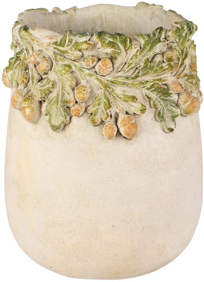 Dekoratief | Bloempot 'Pine Tree', cement, 15x15x19cm | A265018