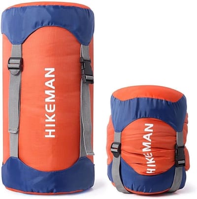 Slaapzak compressiezak - S - 6L - 16*33CM - Geschikt voor slaapzakken van minder dan 1,0 kg - Waterdichte ultralichte compacte ruimtebesparende uitrusting - Geschikt voor kamperen, reizen en buitenactiviteiten