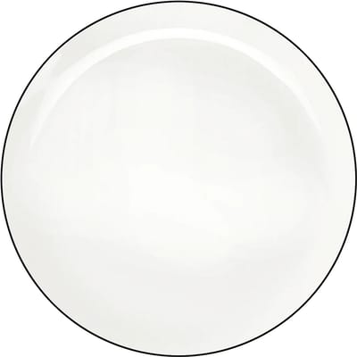 ASA Selection Dinerborden A Table Ligne Noire ø 26.5 cm - 4 stuks