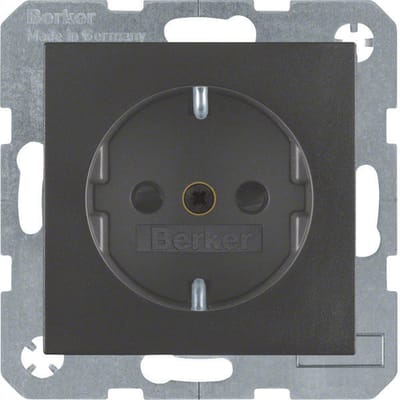 Hager Berker S.1/B.3/B.7 Wandcontactdoos (WCD-schakelmateriaal) (Europese Stekkerdoos) - 47231606