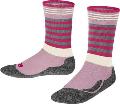 FALKE Active Frog dik ademend wol functioneel materiaal sokken kinderen roze - maat 27-30