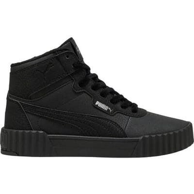 PUMA Carina 3.0 Mid WTR Dames Sneakers - Puma Black-Puma Silver