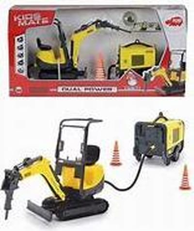 Dickietoys wegwerkzaamheden materiaal.dual power