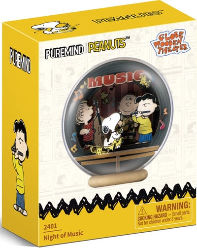 Pantasy Peanuts Puremind Model Kit Globe Wooden Theater Globe Night of Music Model Kits