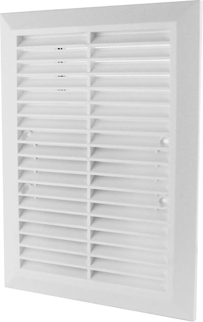 Ventilatie rooster met insectenhor voor binnen en buiten