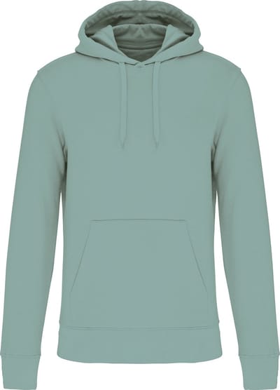 Ecologische herenhoodie met capuchon merk Kariban Sage - S