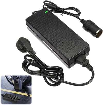 Spanningsomvormer 220V naar 12V, 15A, Geschikt voor Auto-accessoires, Luchtcompressoren, Koelboxen en Ventilatoren