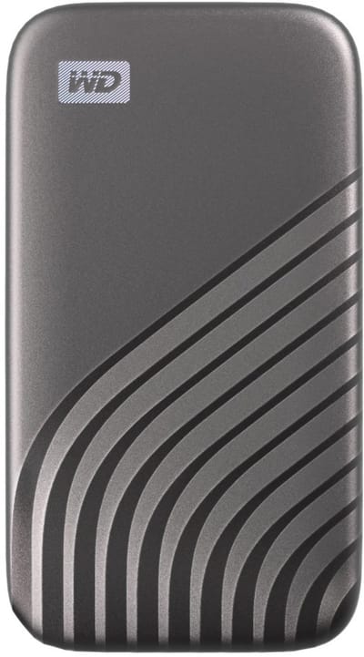 WD My Passport 1 TB Externe SSD harde schijf (2,5 inch) USB-C Grijs WDBAGF0010BGY-WESN