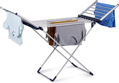 DailySupplies® Elektrisch Droogrek - Wasrek Inklapbaar - Aluminium