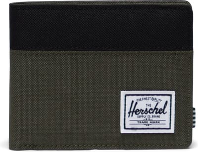 Eco | Roy RFID - Forest Night/Black / Portefeuille gemaakt van gerecycleerde materialen / met meerdere kaartsleuven / Beperkte Levenslange Garantie / Groen & zwart