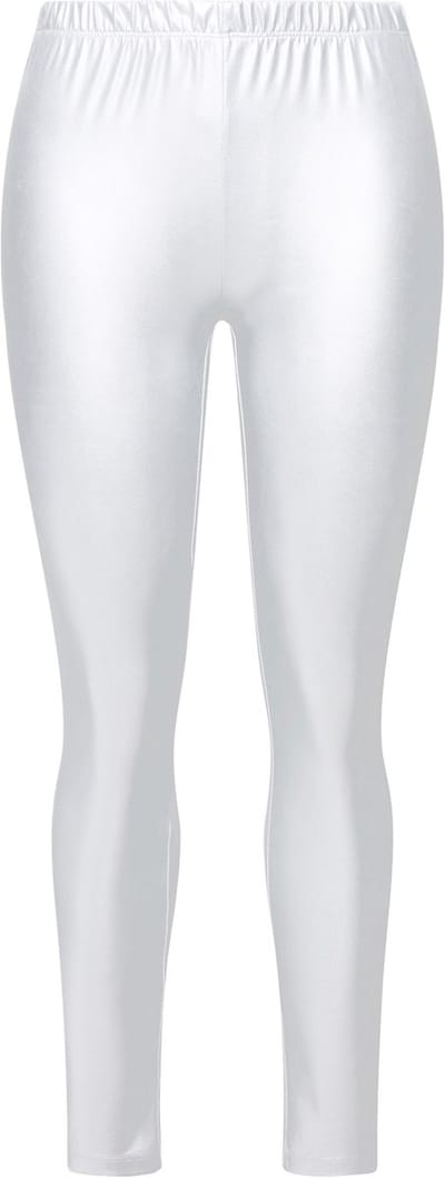 Angel of Style - Dames - Legging Skinny Fit zilverkleurig metallic - Zilver - Maat 46