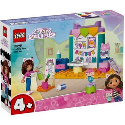 LEGO Gabby's poppenhuis Knutselen met Babykitty 10795