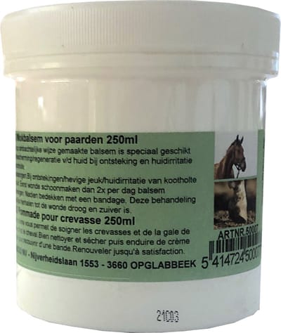 Vividerm Mokbalsem Paard 250 Ml Wit