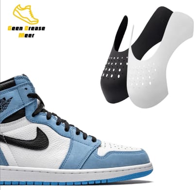 GeenCreaseMeer Plastic Anti Crease | wit | L | Maat (40-46) | Anti Crease Shield | Crease Protectors | Kreukel Beschermers Voor Sneakers |