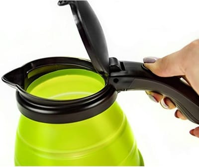 RONN® Waterkoker camping - Waterkoker klein - Waterkoker reis - Groen - ‎30cm x 30cm x 10cm; 640g