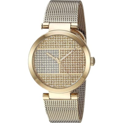 Tommy Hilfiger LYNN - Dameshorloge - Quartz - Roestvrij Staal - Goud - Zirkoon