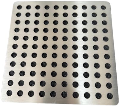 304 roestvrij staal drain cover anti-verstopping beschermer (6.3x6.3")