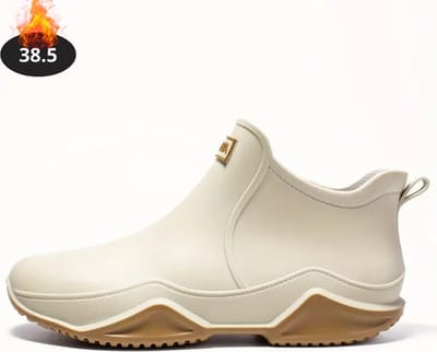 Nivard Waterschoenen Voor Kinderen & Volwassenen - Aqua Shoes - Aquaschoenen - Regenlaarzen - Beige - 38.5