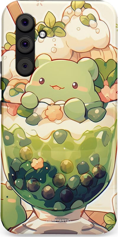 Casetastic Hoesje Geschikt voor Samsung A54 (5G) - Stijlvolle Beschermende Duo-layer Case - Zoet Dessert Patroon