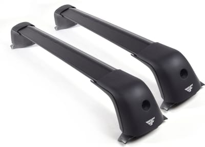 Dakdragers geschikt voor Mitsubishi ASX vanaf 2023 gesloten dakrailing - Aluminium - Hoog laadvermogen 100kg - Wingbar Zwart- Merk Farad
