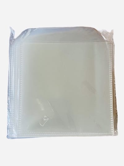 Allecto - 100 Micron Cd Cases met Flap - 200 Stuks - DragonTrading