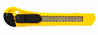 Berenzo Afbreekmes 18mm geel - 213303