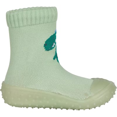 Avontuurlijke sokken met rubberen zool voor babyjongen Sterntaler Dino