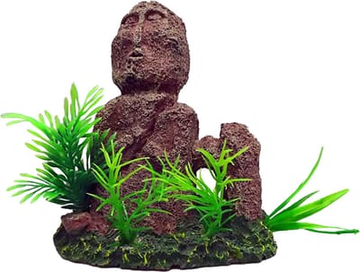 Duvoplus - Aquariumdecoratie - Vissen - Decoratie Faceless Man 11,5x7,5x12,5cm - 1st