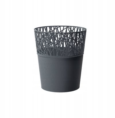 Azurowa Doniczka LACE DCIT115 Grafit - Stijlvol en Modern