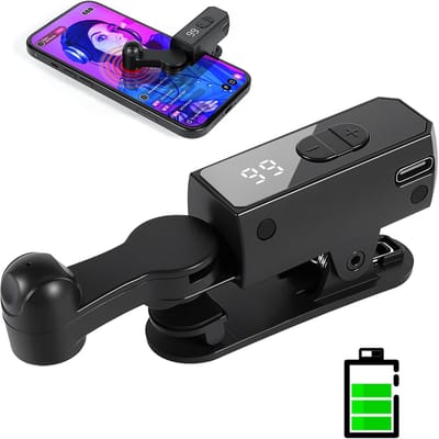 Auto Clicker Smart Tapper Geschikt voor iPhone, iPad & Android – TikTok Automatisch Aanraakapparaat met 107 Instelbare Snelheid, Oplaadbaar – Instant Clicker voor Live Stream Likes & Social Media Taken (Zwart)