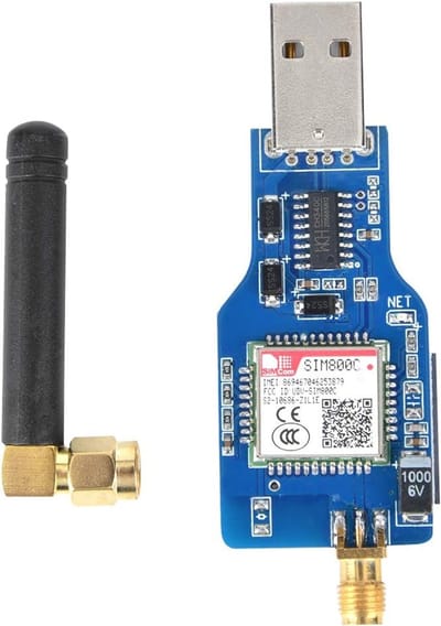 Draadloze GSM Module - Quad-band GPRS - Data Communicatie - Ingebouwde USB Seriële Chip