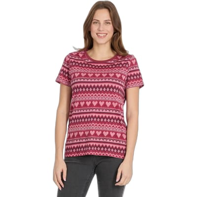 Dames-T-shirt met opdruk Ragwear Adori