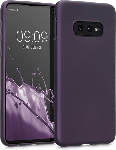 kwmobile telefoonhoesje geschikt voor Samsung Galaxy S10e - Hoesje voor smartphone - Back cover in metallic braam