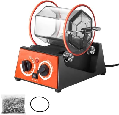 Cellista Roterende Polijstmachine 5kg - Sieraden Polijstmachine - Metaal Polijst Trommel - Gem Tumbler - DIY Afwerking Gereedschap