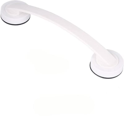 Grote glazen deur- en raamgrepen - Badkamerschuifdeuren - Kasten - Handgrepen zonder gaten - Koelkastgrepen - Douchegrepen-29.5*6.5cm - Wit