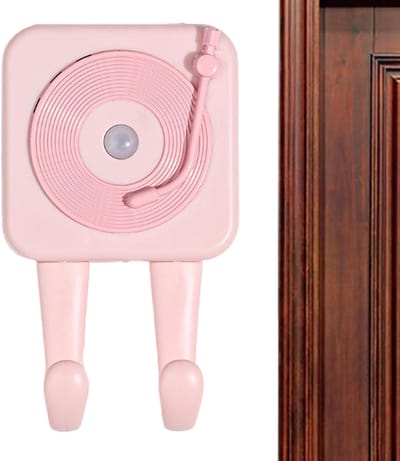 Veiligheidsalarmsysteem - Bewegingsmelder - Huisbeveiliging - Voice speler functie - 3.3 x 6 x 3.3 cm - Roze