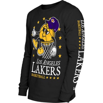 New Era NBA Los Angeles Lakers Oversized Sweatshirt Zwart