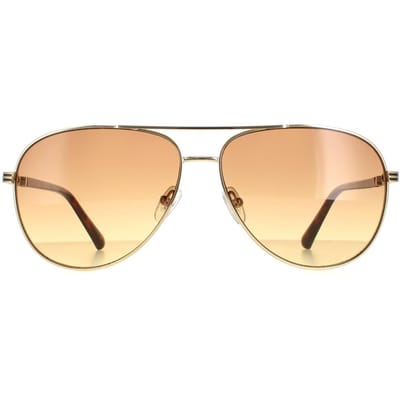 Guess zonnebril gu00043 32f goud bruin gradiënt