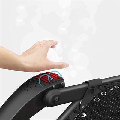 Ligstoel Opvouwbaar - Tuinstoel Lounger - Buiten Ontspannen - Ergonomische S-curve - 100 kg draagvermogen - Zwart