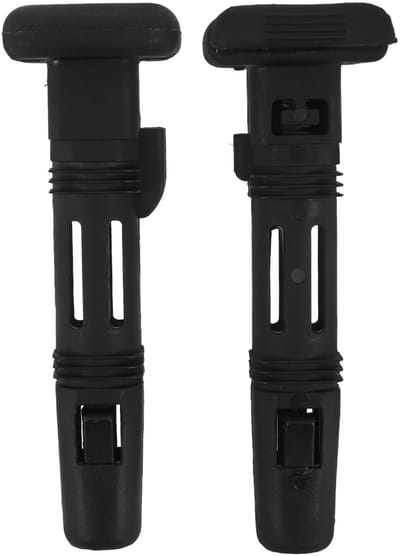 NTH products- Hoofdsteunpen 2 Stuks - Hoofdsteun Geleiding - Verstelbaar - Verbeterd Comfort - Compatibel met Auto's - 12,7 mm Diameter